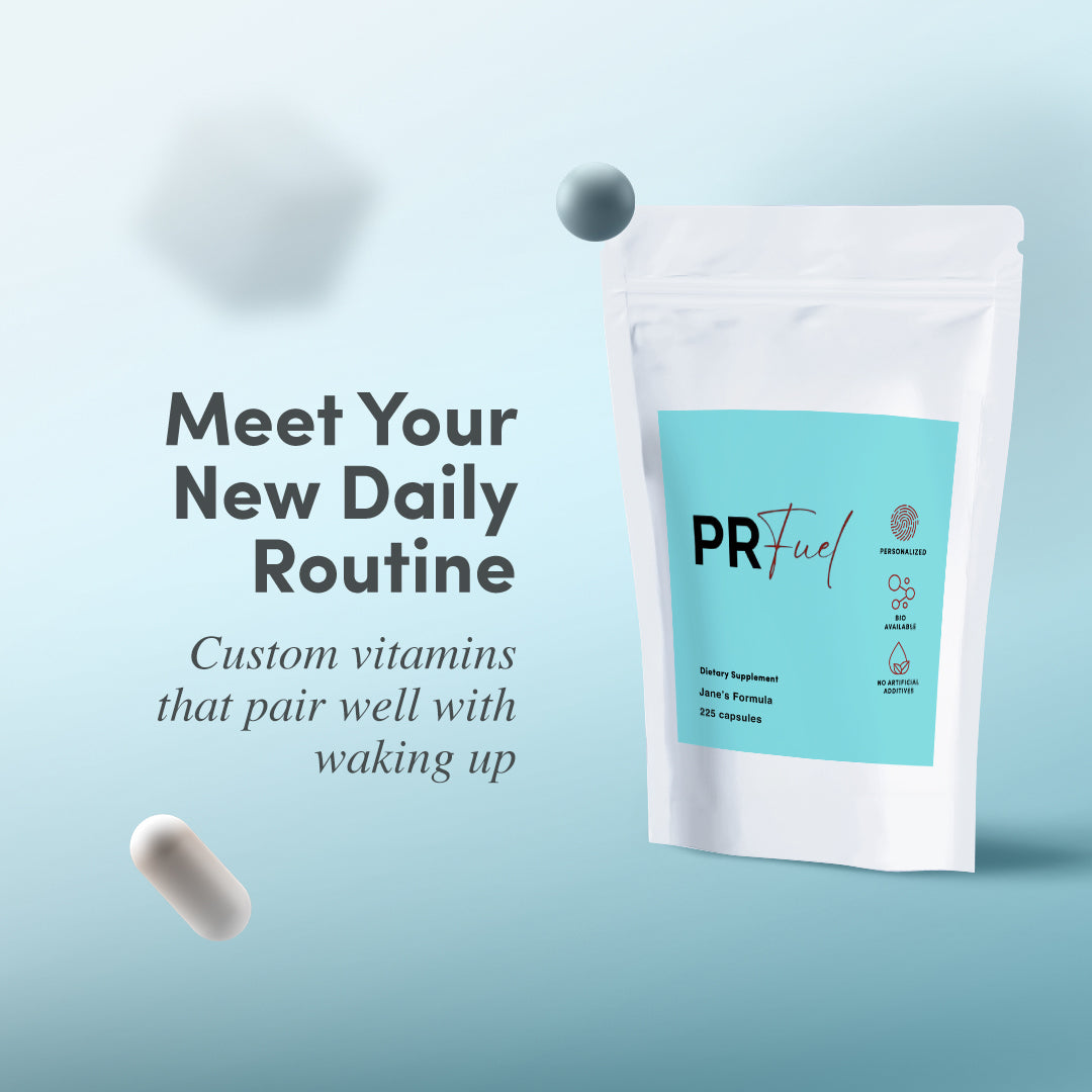 Custom made vitamins based off your at home functional lab tests.